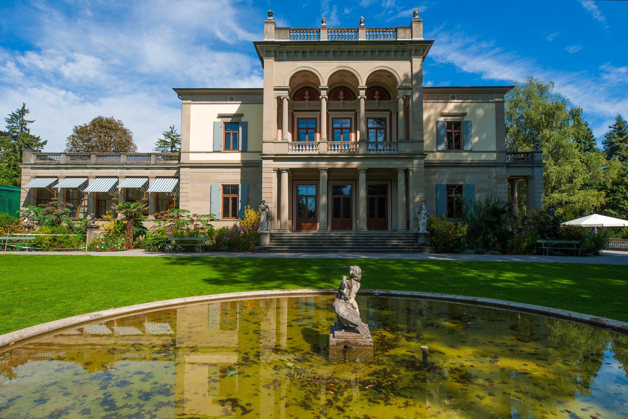 Zurich, Switzerland Museum Rietberg - Villa Wesendonck. (Photo by: Prisma by Dukas/Universal Images Group via Getty Images)